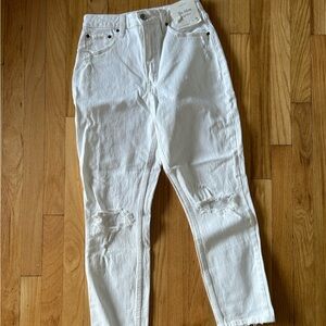 NWT Abercrombie curve love mom jean